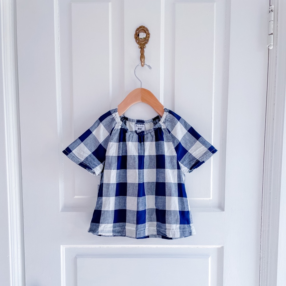 J W Anderson x Uniqlo plaid top